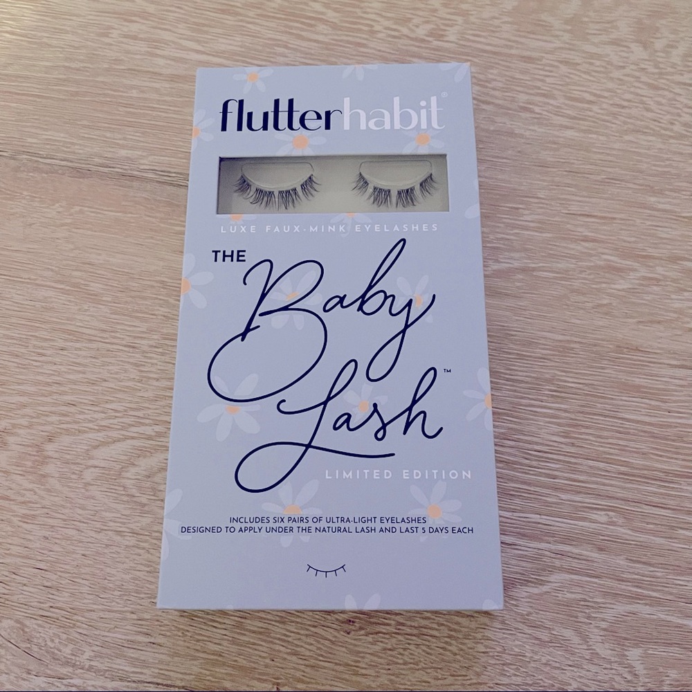 flutterhabit lashes, 4 pairs